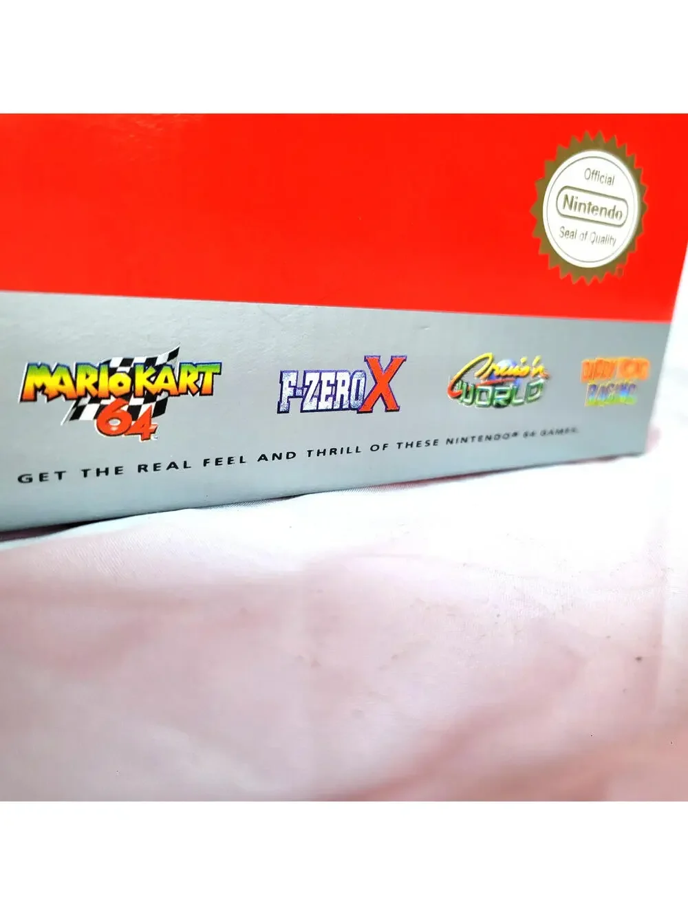 N64 Steering Wheel Controller Driving Games Nintendo 64 - for Mario Kart + more
